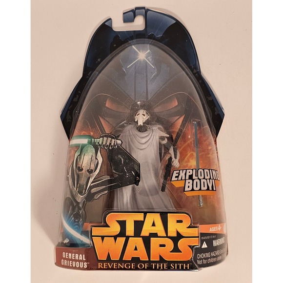 Star Wars General Grievous Revenge of the Sith Action Figure Exploding Body - Picture 1 of 2